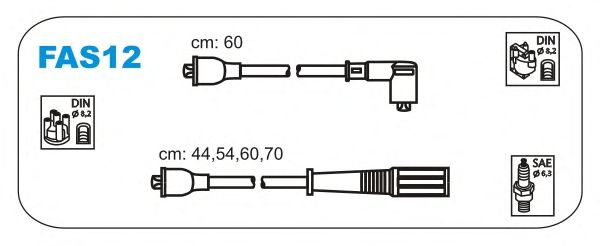 Ignition Cable Kit FAS12