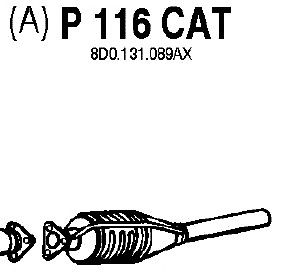Catalytic Converter P116CAT