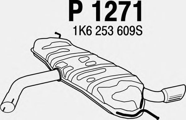 Einddemper P1271