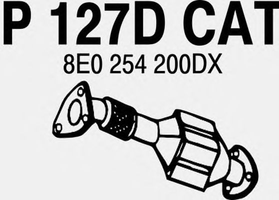 Catalytic Converter P127DCAT