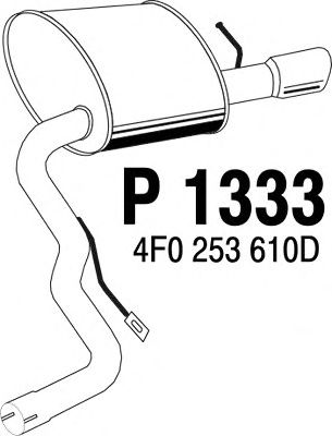 Einddemper P1333