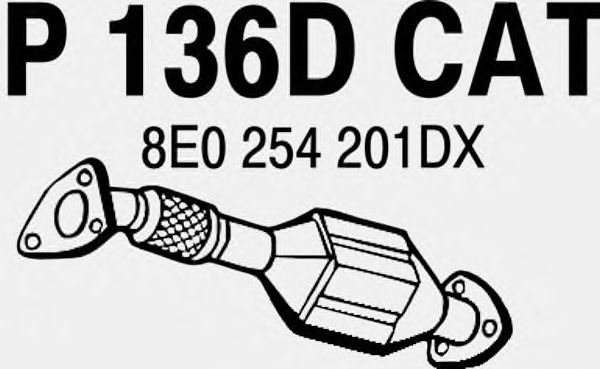 Catalytic Converter P136DCAT