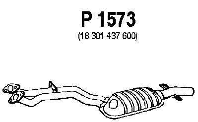 Front Silencer P1573