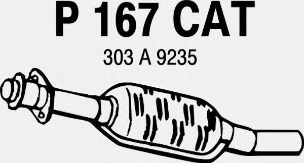 Catalytic Converter P167CAT
