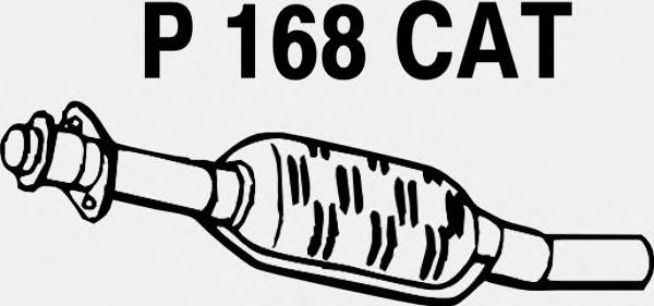 Catalytic Converter P168CAT