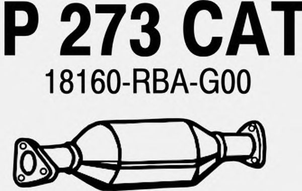 Catalytic Converter P273CAT