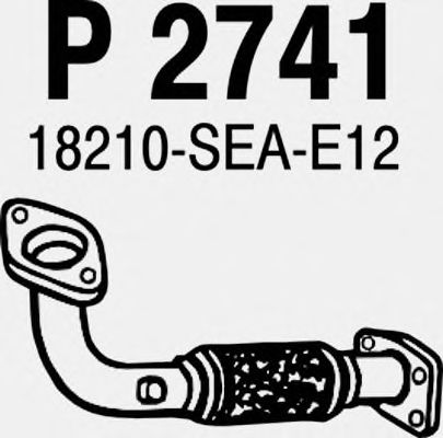 Exhaust Pipe P2741