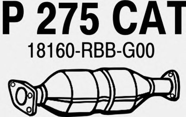 Catalytic Converter P275CAT