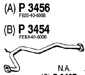 Exhaust Pipe P3454