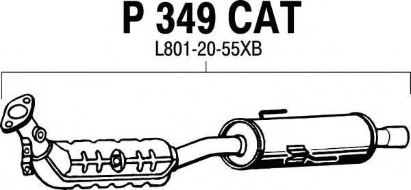 Catalytic Converter P349CAT