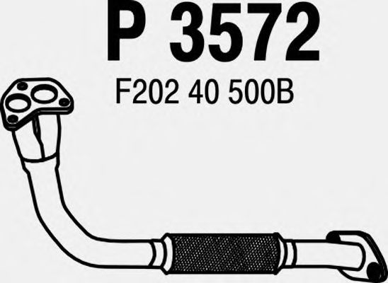 Exhaust Pipe P3572