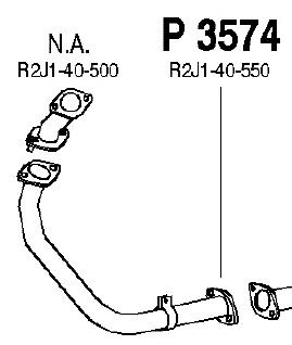Exhaust Pipe P3574