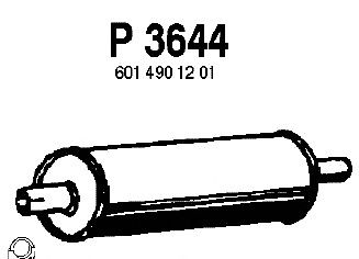 Middle Silencer P3644