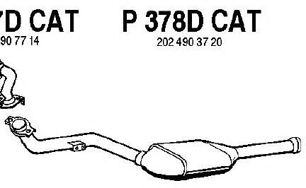 Catalytic Converter P378DCAT