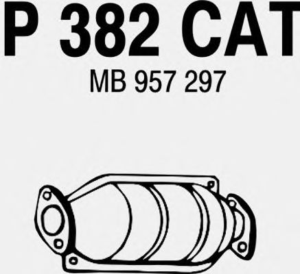 Catalytic Converter P382CAT