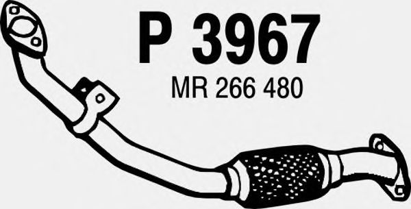 Exhaust Pipe P3967