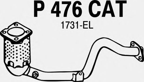 Catalytic Converter P476CAT