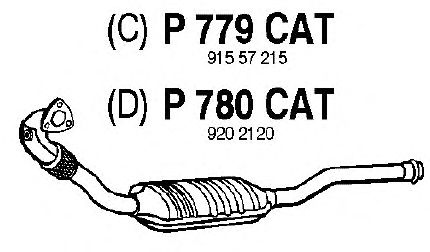 Catalytic Converter P779CAT