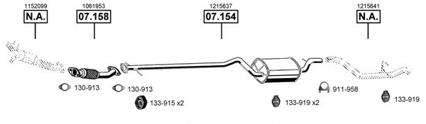 Exhaust System FO072965