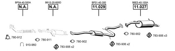 Exhaust System MA111685