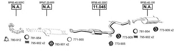Exhaust System MA111840