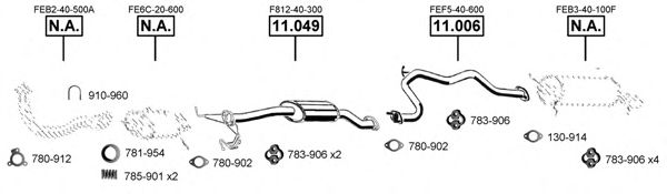 Exhaust System MA112010