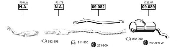 Exhaust System PE080715
