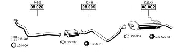 Exhaust System PE083220