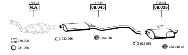 Exhaust System PE083460