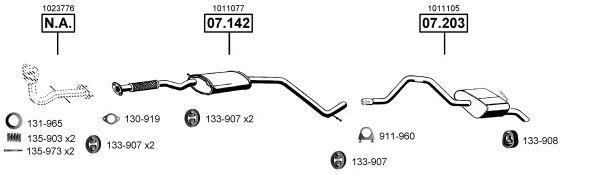 Exhaust System FO073920