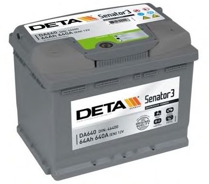 Batterie de démarrage; Batterie de démarrage DA640