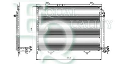 Condenser, air conditioning CO0107