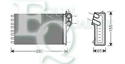 Heat Exchanger, interior heating RR0043