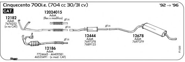 Exhaust System FI020