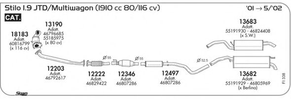 Exhaust System FI338