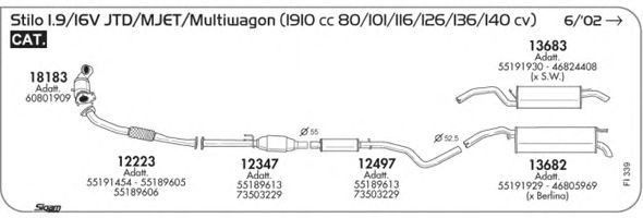 Exhaust System FI339