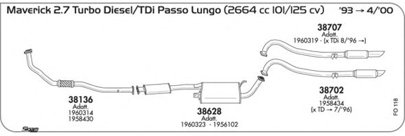 Exhaust System FO118