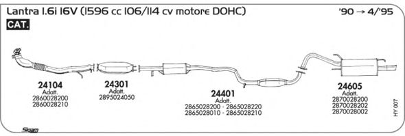 Exhaust System HY007