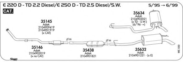 Exhaust System ME030