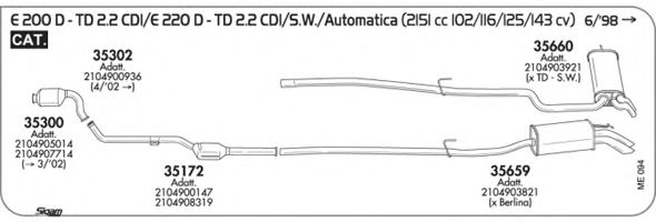 Exhaust System ME094
