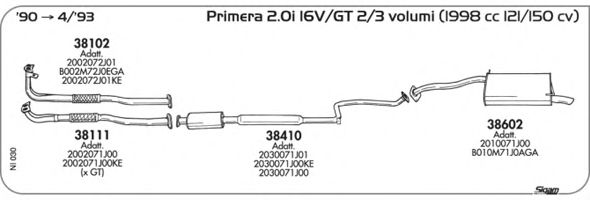 Exhaust System NI030