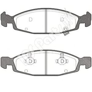 Brake Pad Set, disc brake IBD-1097