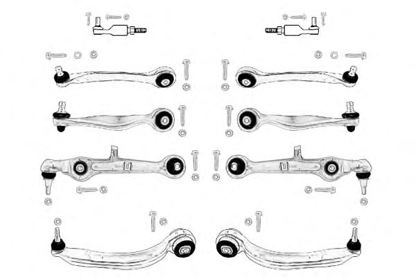 Repair Kit, wheel suspension 0904187-K