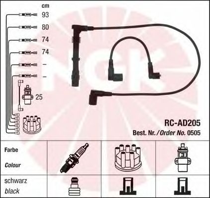 Ignition Cable Kit 0505
