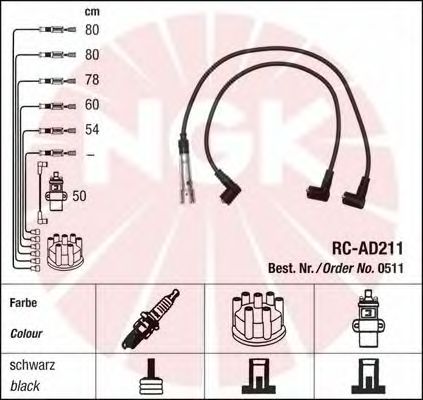 Ignition Cable Kit 0511