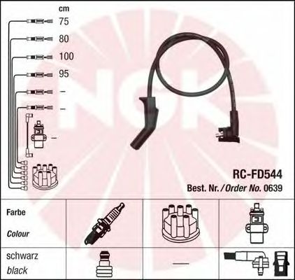 Ignition Cable Kit 0639
