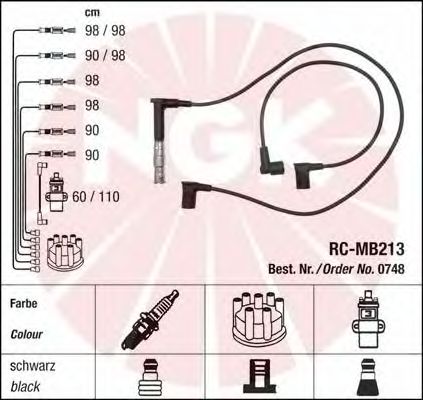 Ignition Cable Kit 0748