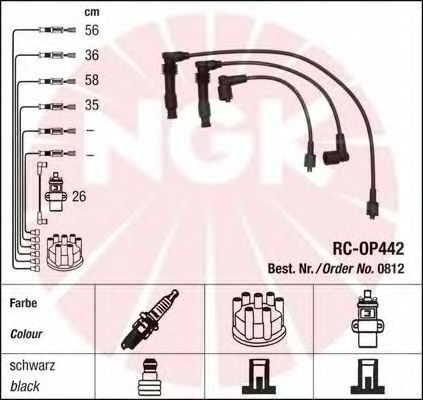 Ignition Cable Kit 0812