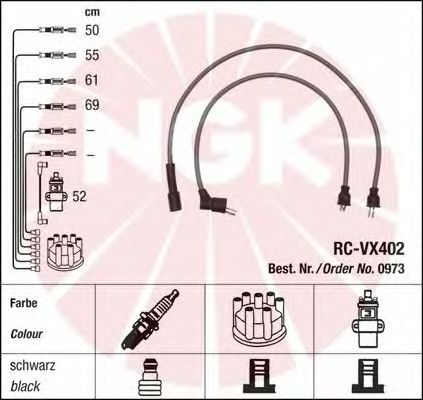 Ignition Cable Kit 0973