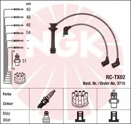 Ignition Cable Kit 3715